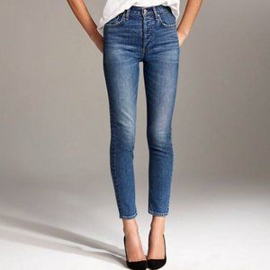 Aritzia Denim Forum The Yoko High Rise Slim - Vintage Wash - Size 25